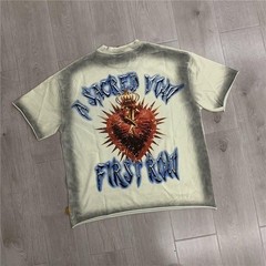 First Row offers vintage washed and beaded t-shirts in a relaxed and casual