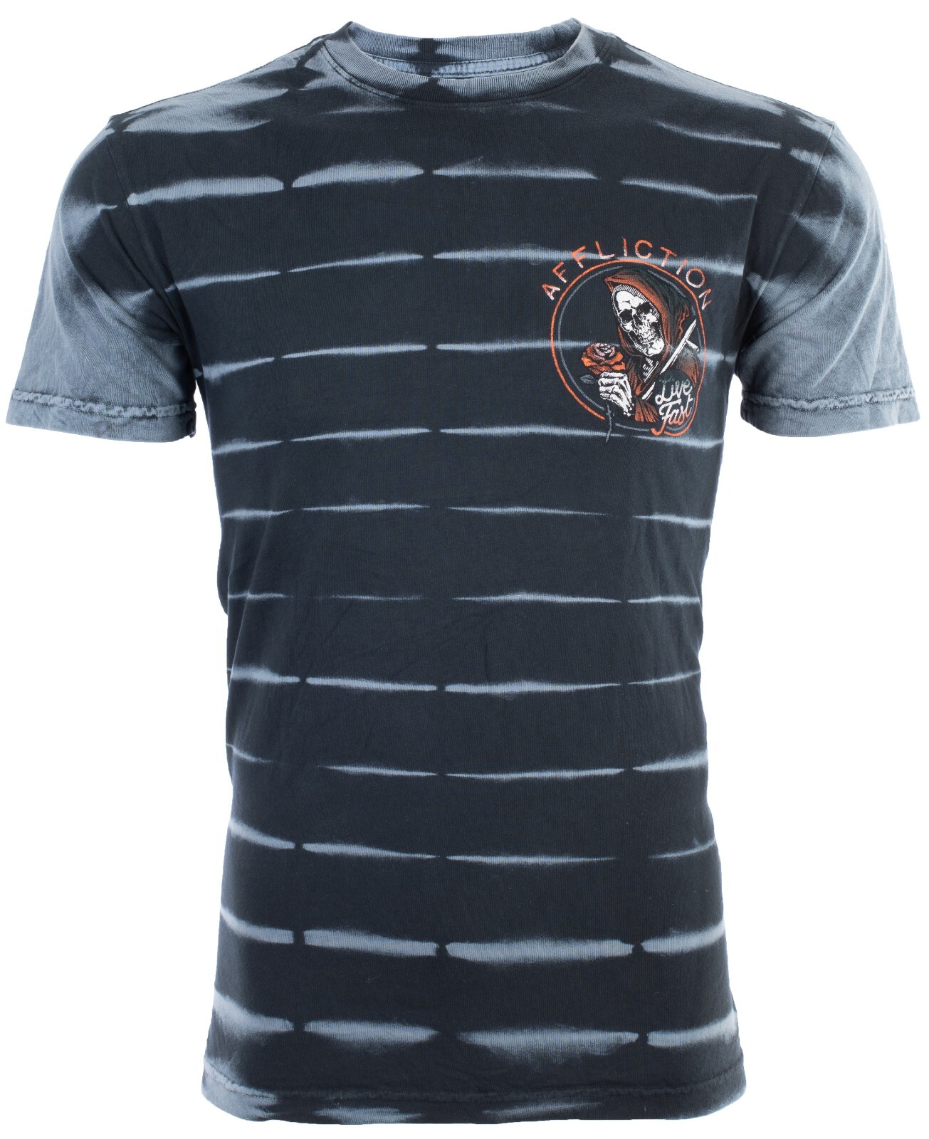 $58 AFFLICTION American Customs HELL RIDER Short Sleeve Slim Fit T-shirt NWT gallery