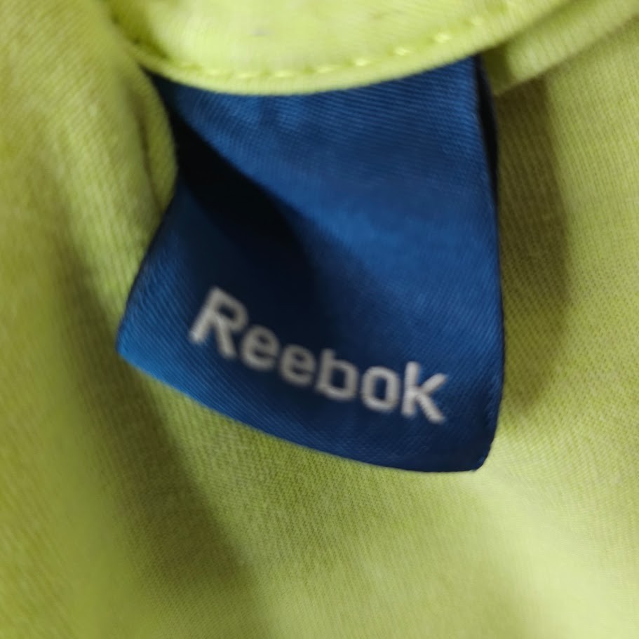 Reebok Fitness Training T Shirt Mens Size Medium Lime Green Sportswear gallery