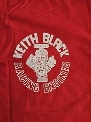 Keith Black Racing Engines Red Hanes Beefy-T XXL Vintage Single Stich NEW