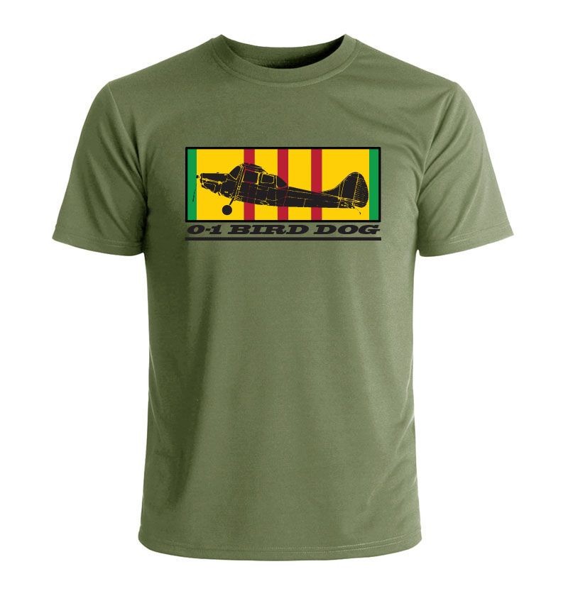 O-1 Bird Dog Vietnam Ribbon T-Shirt