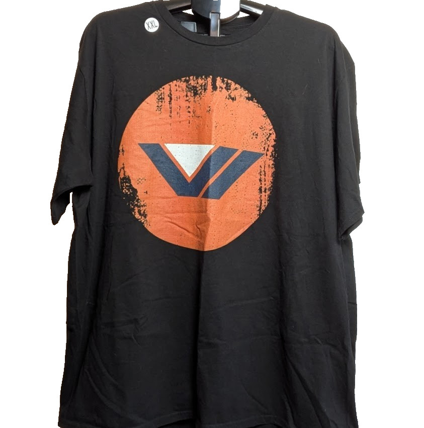 Vanguard Faction Tee Distressed Logo Size XXL (50-52″) – Gamer T-Shirt in Black