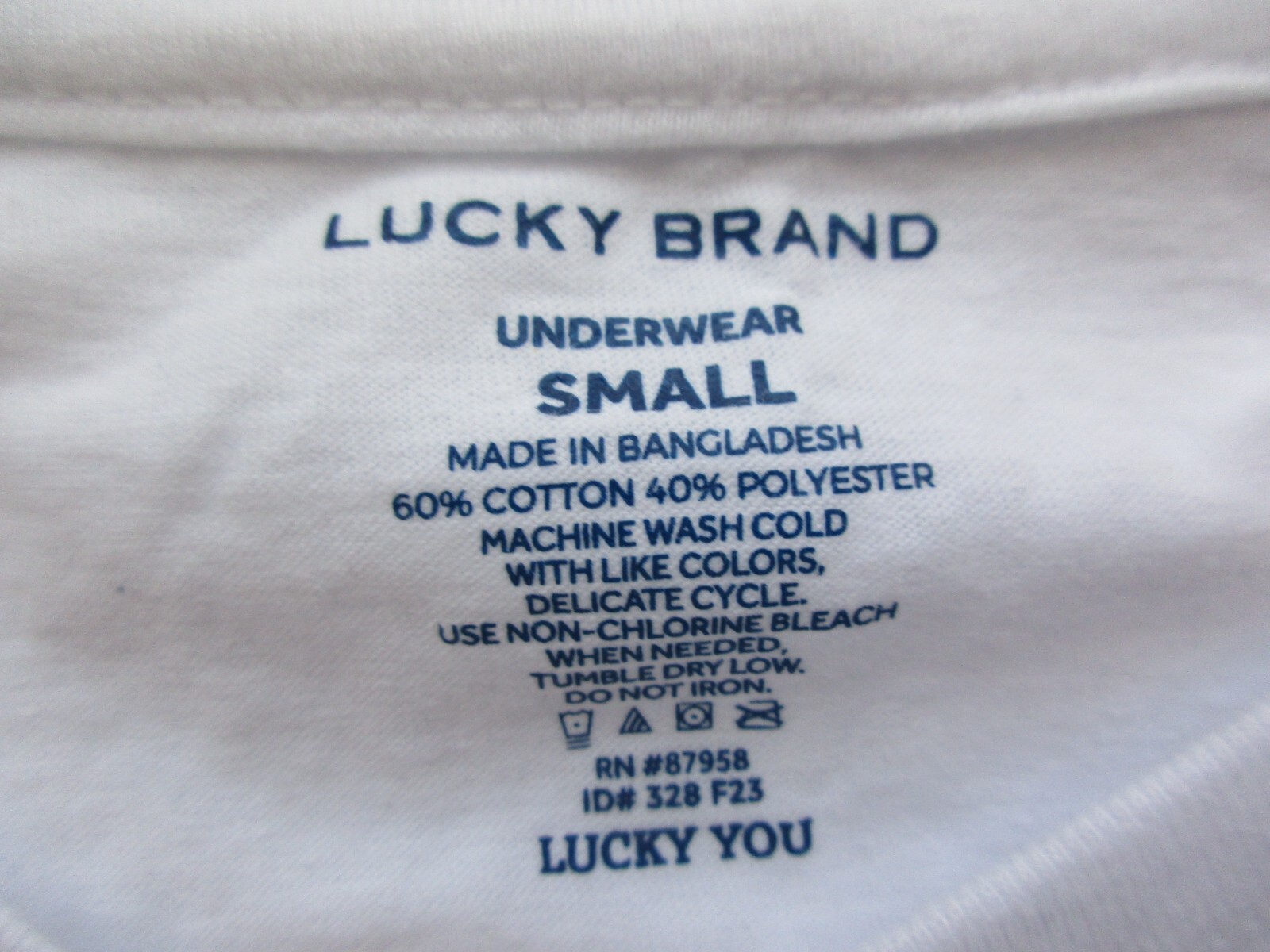 Lucky Brand 2-Pack Crewneck TEE Short Sleeve Men White S (34-36) U110.65 gallery