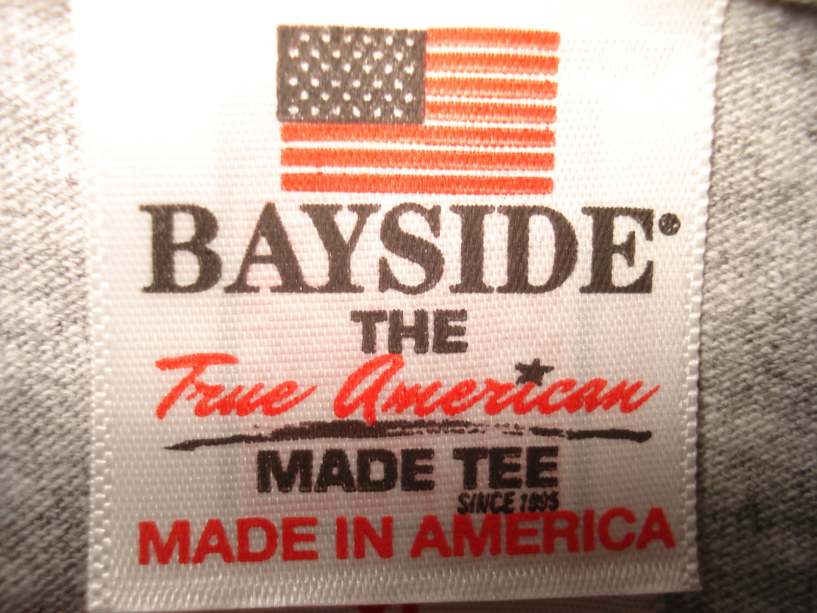 T-Shirt NEED A GOOD JOB? BUY AMERICAN Heather Gray Cotton Poly Blend Unisex Tee gallery