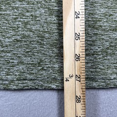 Mlanm Long Sleeve Buttoned Shirt Green Mens M 1/3 Button Up Rare Everyday Wear