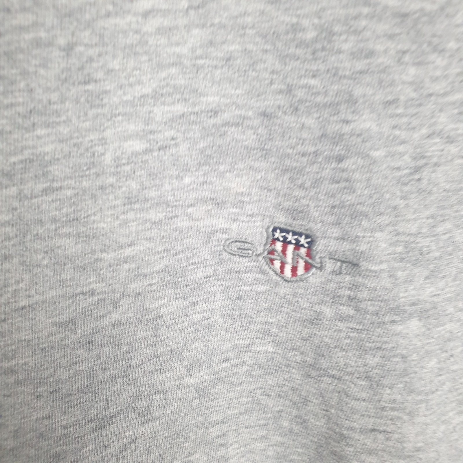 Gant T Shirt Mens Medium Grey Shield Logo Classic Preppy Casual Minimalist gallery