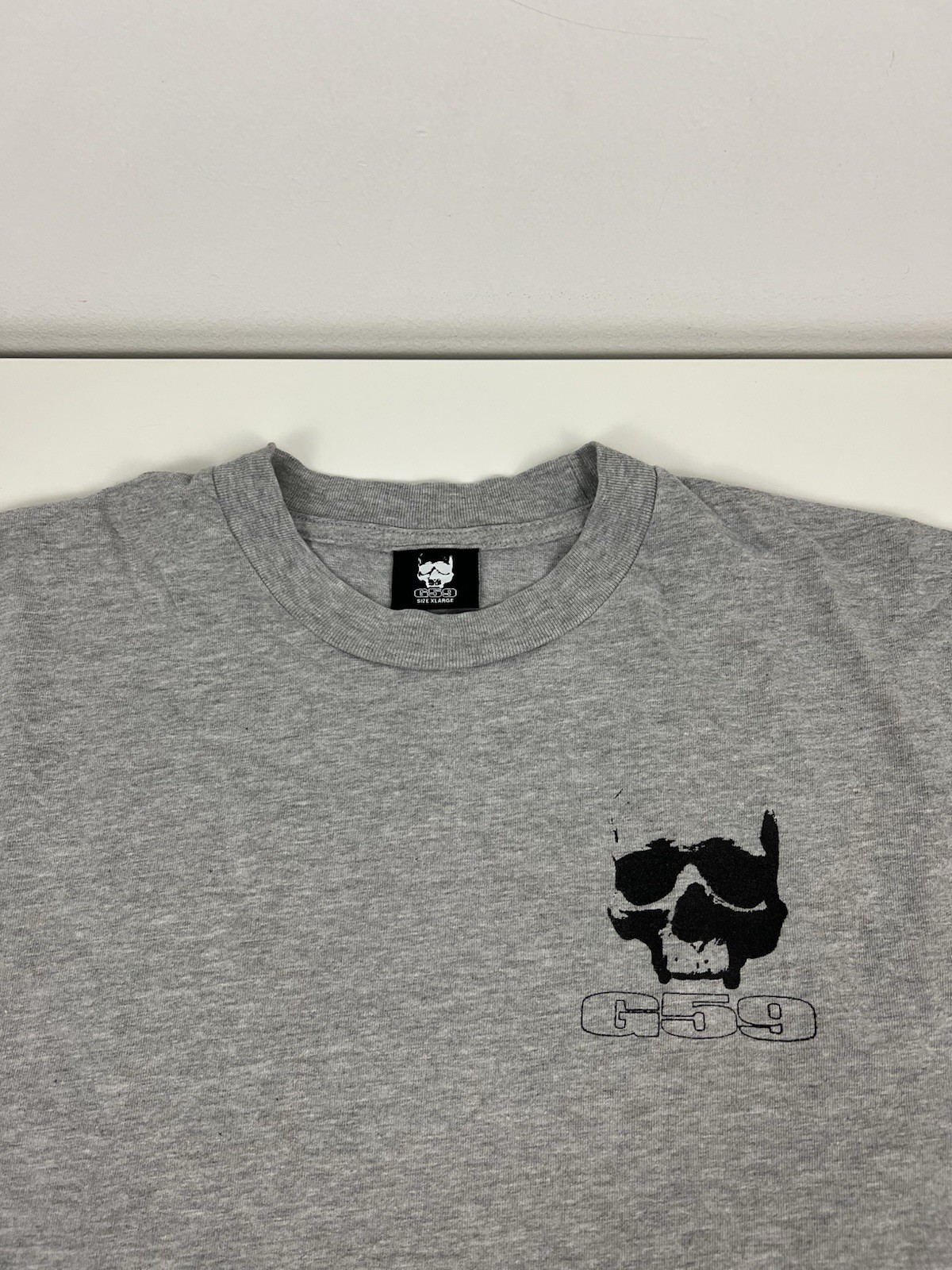 G59 Records Black Skull Suicideboys Gray T Shirt Mens Sz XL Rap Hip Hop Grey Day gallery