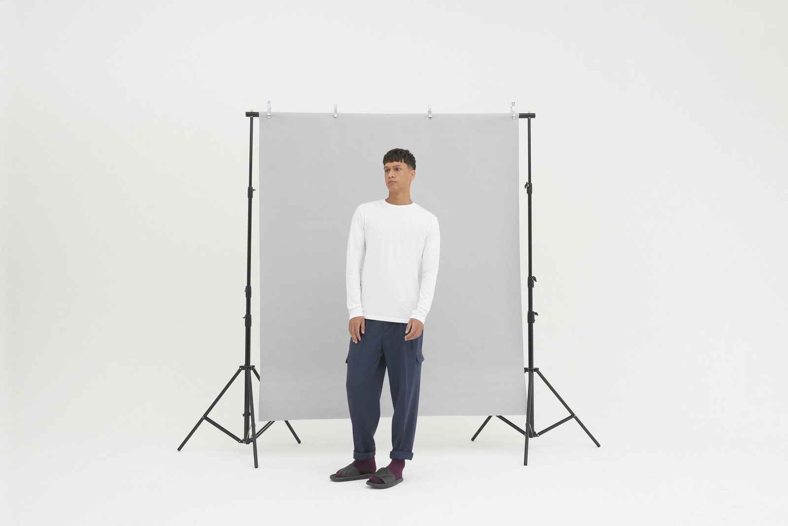 AWDis Ecologie Erawan Organic Long-sleeve Tee EA021 - Crew Neck Cotton Tee gallery