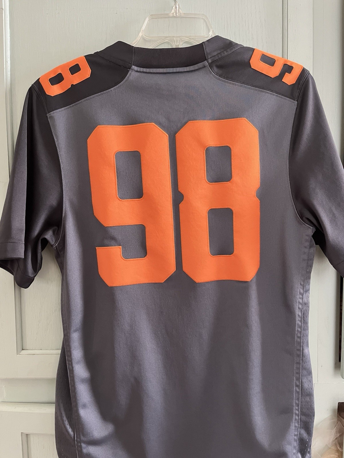 Men’s Size Small Limited Edition Smokey Gray My All TN Vols Nike Football Jersey gallery