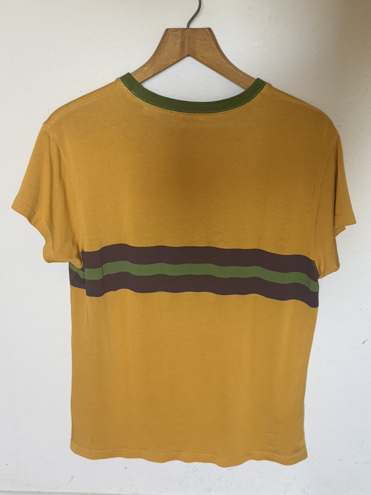 LVC T-Shirt L 70s Strictly Rockers Hi-Fi Jamaica Collection Slim Fitted Yellow gallery