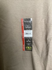 ATHLETIC WORKS Breathable Taupe Short Sleeve Crew Neck T-Shirt Sz M*