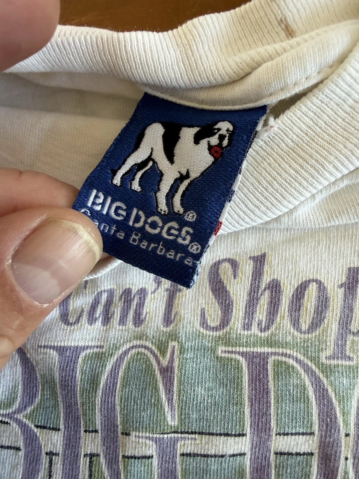 Big Dogs Stay Out Of The Mall Vintage 90s T-Shirt Men’s Size 2XL gallery