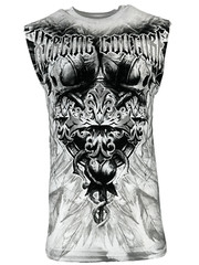 Xtreme Couture By Affliction Men’s Muscle T-shirt Tank Top Genocyber White S-5XL
