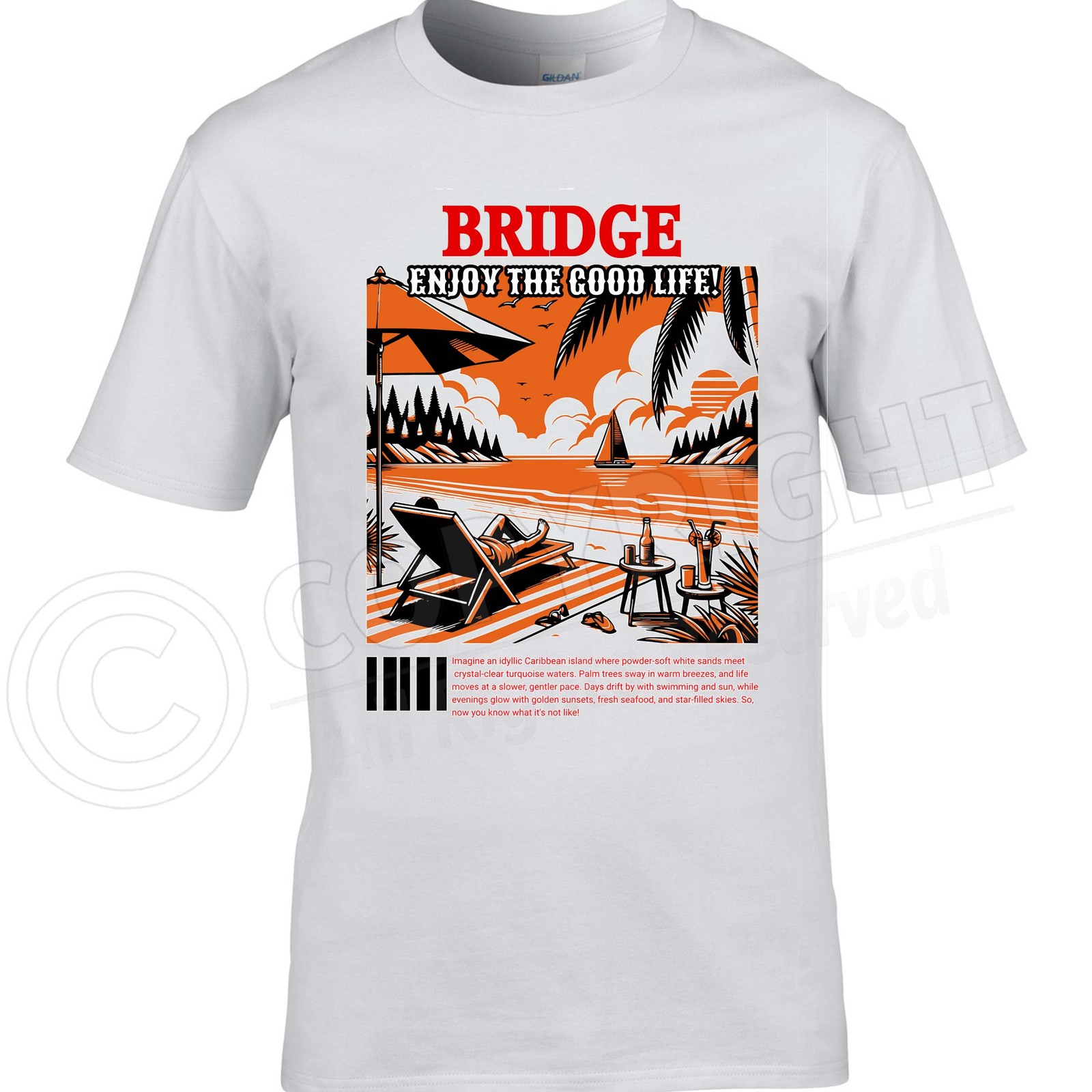 BRIDGE Place T-Shirt Home Birth Love Hate Funny Men's gallery