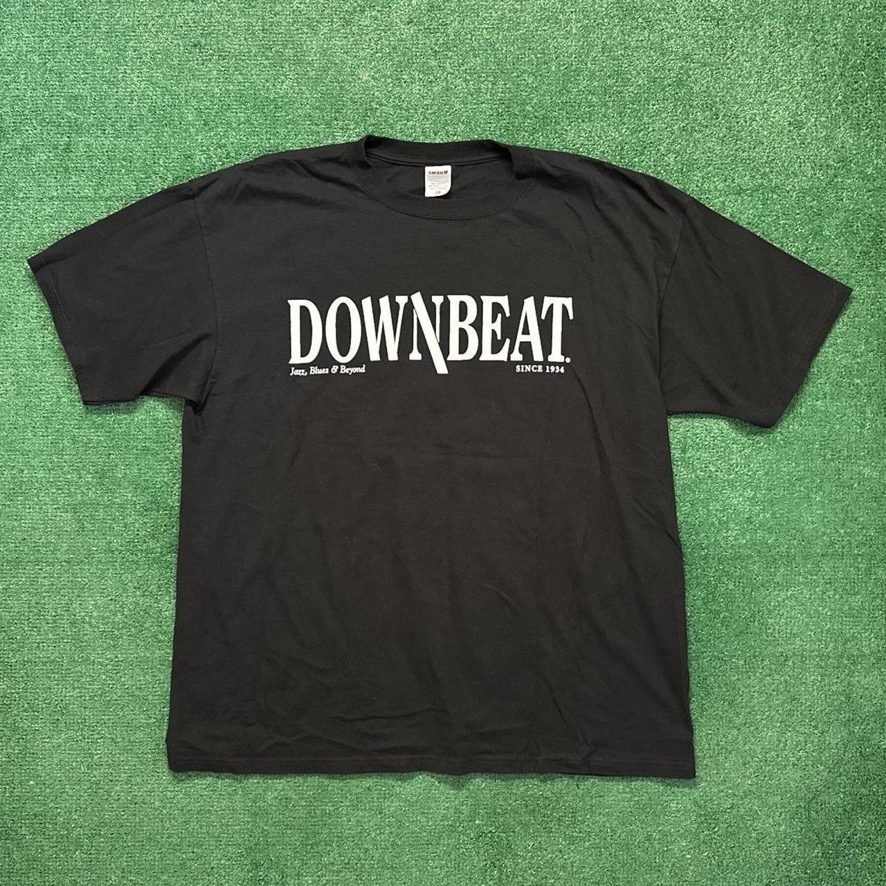 Vintage Down Beat Magazine 75th Anniversary Jazz T-Shirt Black Size 2XL Anvil gallery