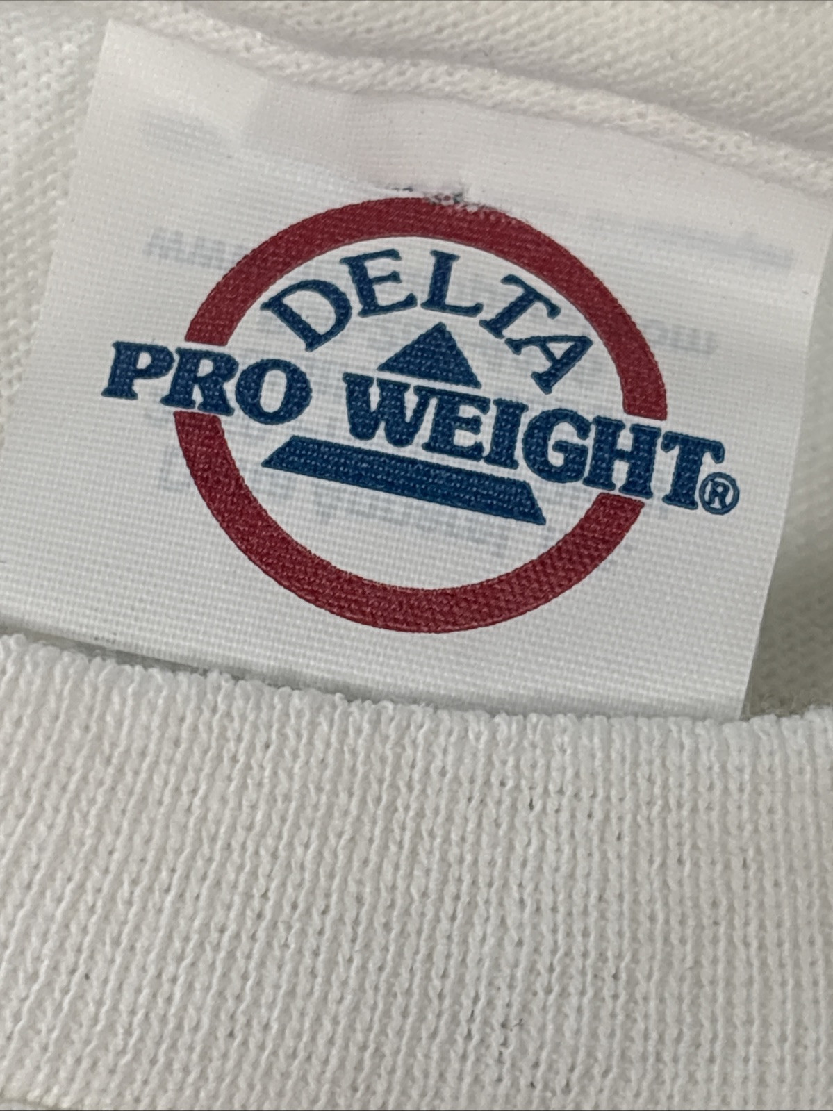 Delta Pro Weight Texas T-shirt Unisex Short Sleeve White Size Large gallery