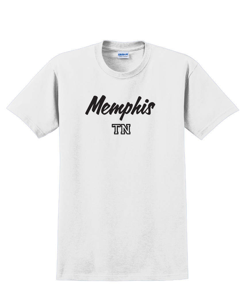 Memphis, Tennessee State T-Shirt Short Sleeve Graphic Tee Unisex apparel gallery