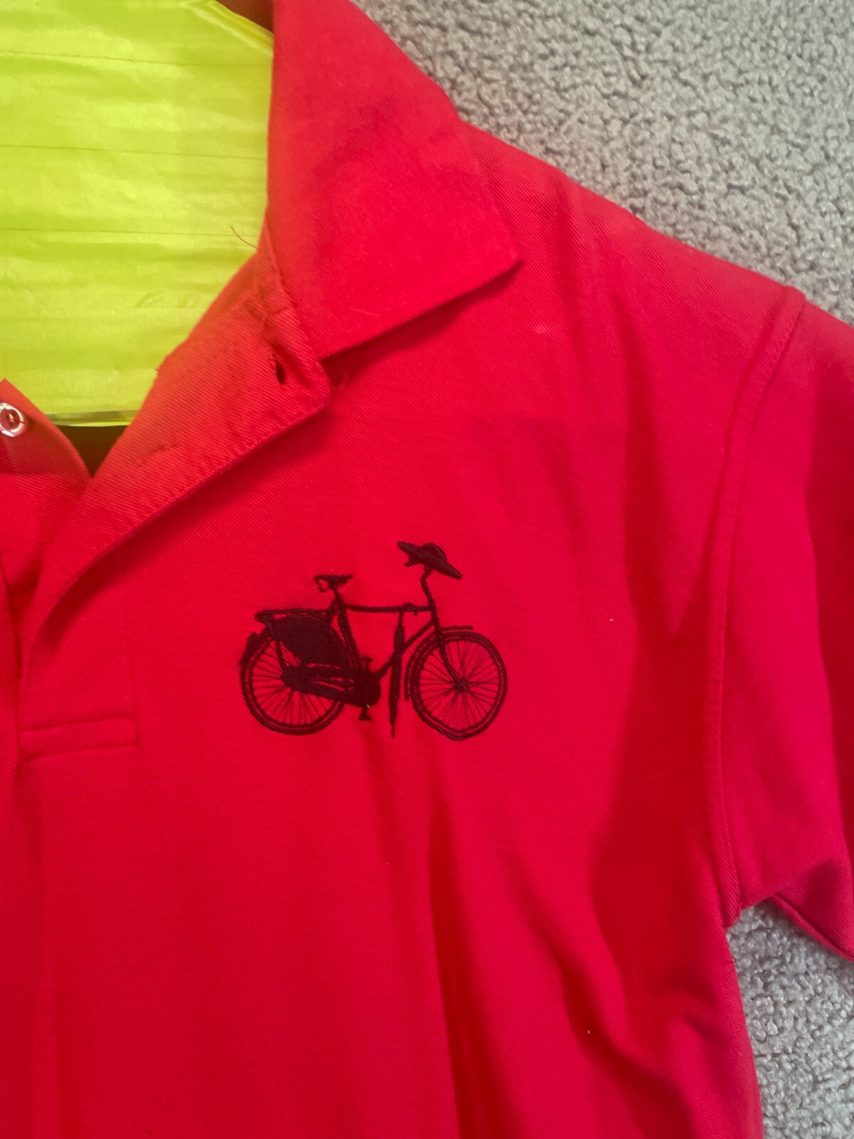 Uneek Mens Short Sleeve shirt xl Red gallery