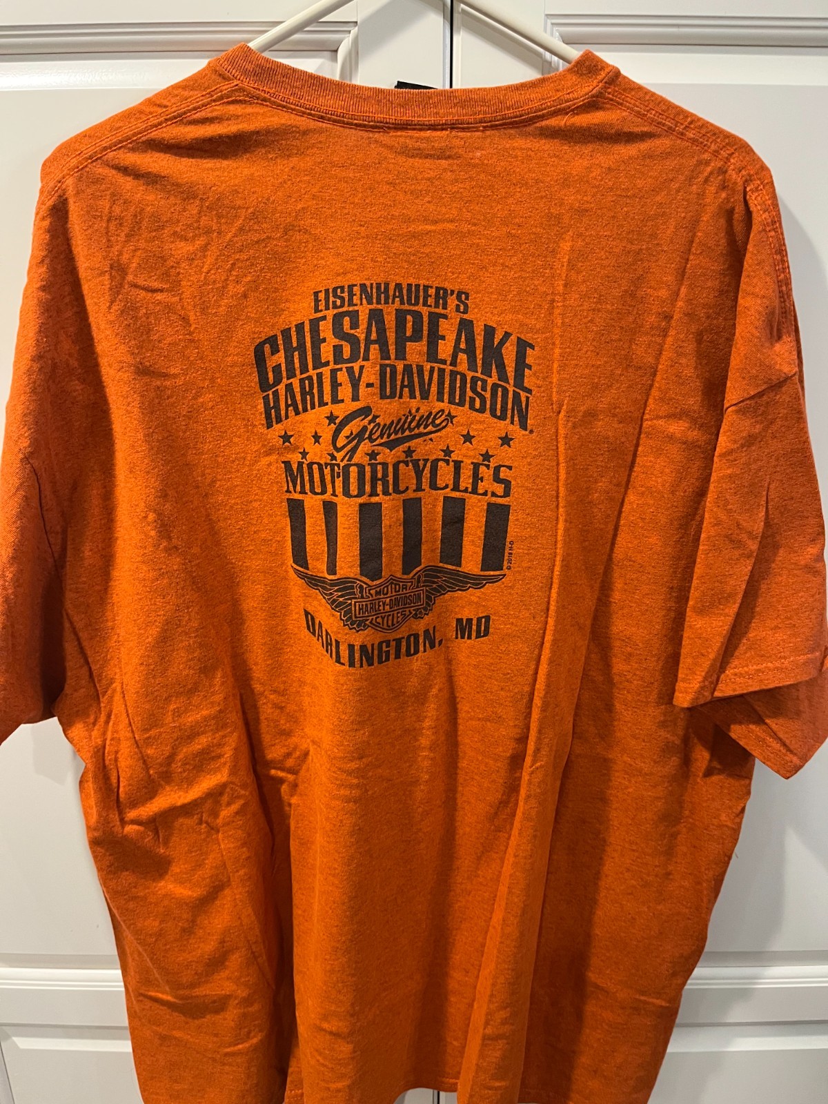 Harley Davidson T-Shirt Chesapeake Burnt Orange 2XL Free shipping gallery