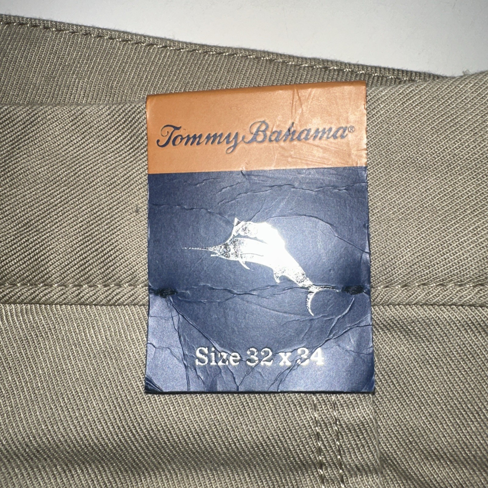 NWT Tommy Bahama Bryant Men’s 32x34 Flat Front Khakis $118 Style t1957 gallery