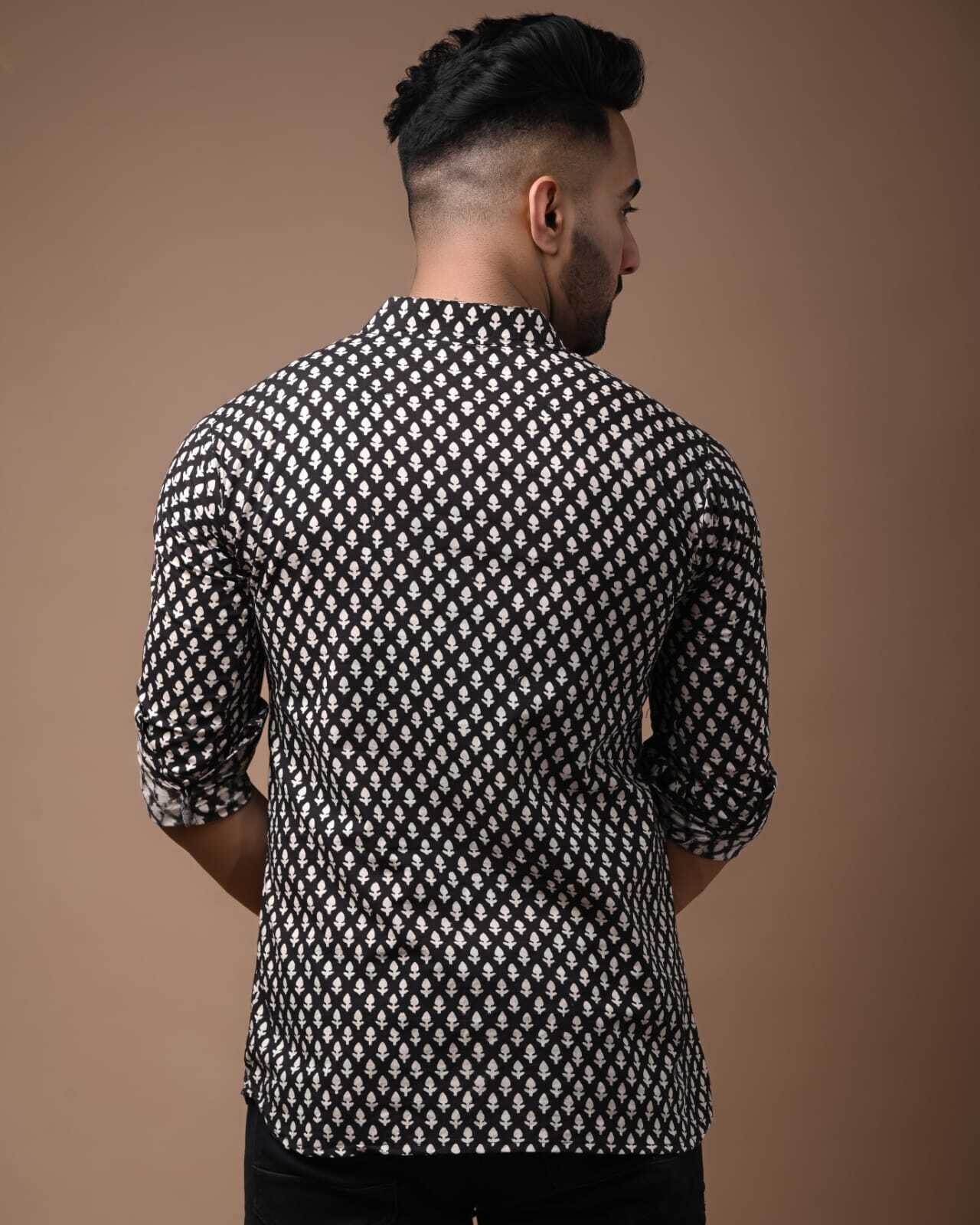 New! Pure Cotton Hand Block Print Short Kurta Pure Cotton for Men gallery