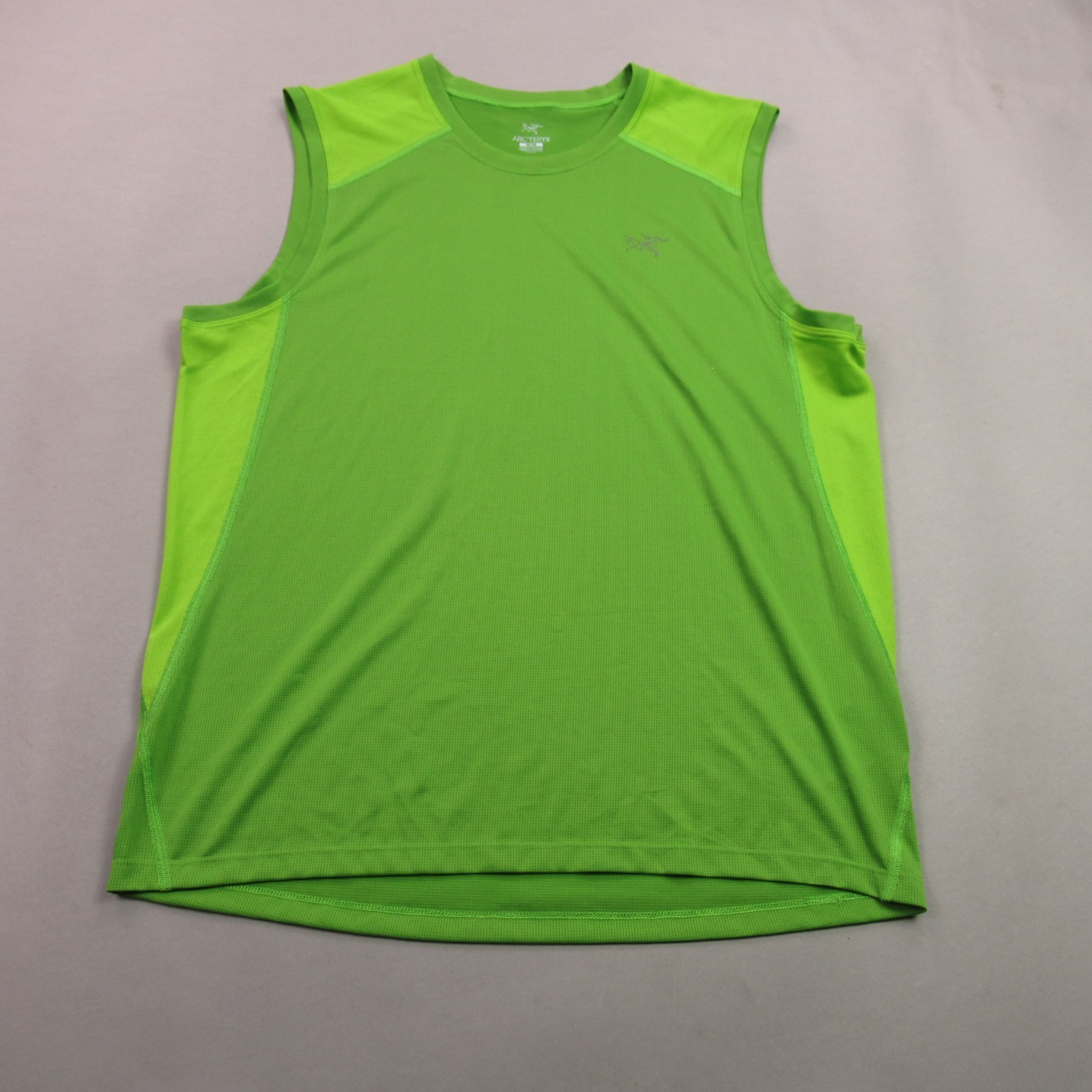 Arcteryx Shirt Mens Medium Sleeveless Crew Neck Stretch Lightweight Hiking Green