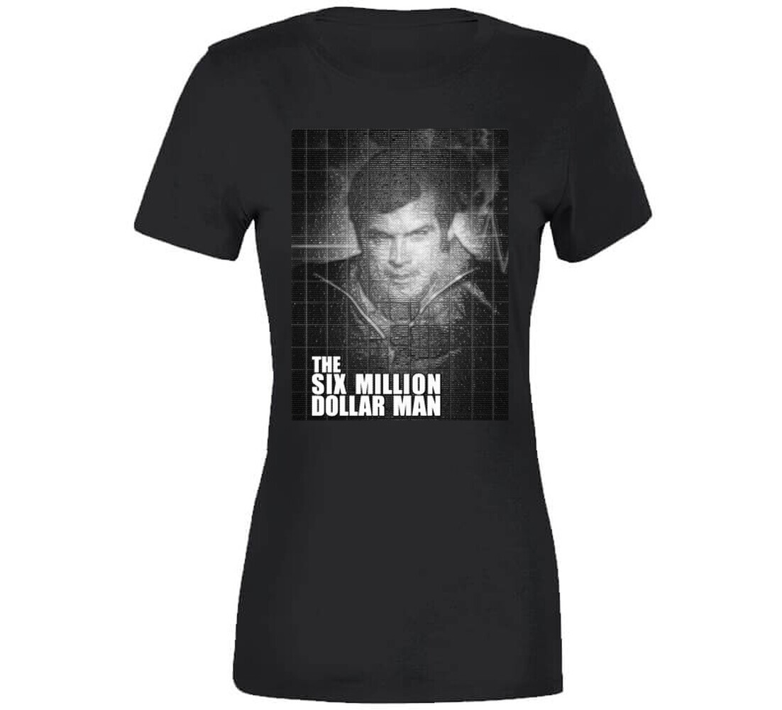 Six Million Dollar Man Lee Majors 70s Classic Tv T Shirt gallery