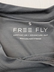 New Free Fly Elevate Performance Tee Mens Size Small TShirt Smoke Grey