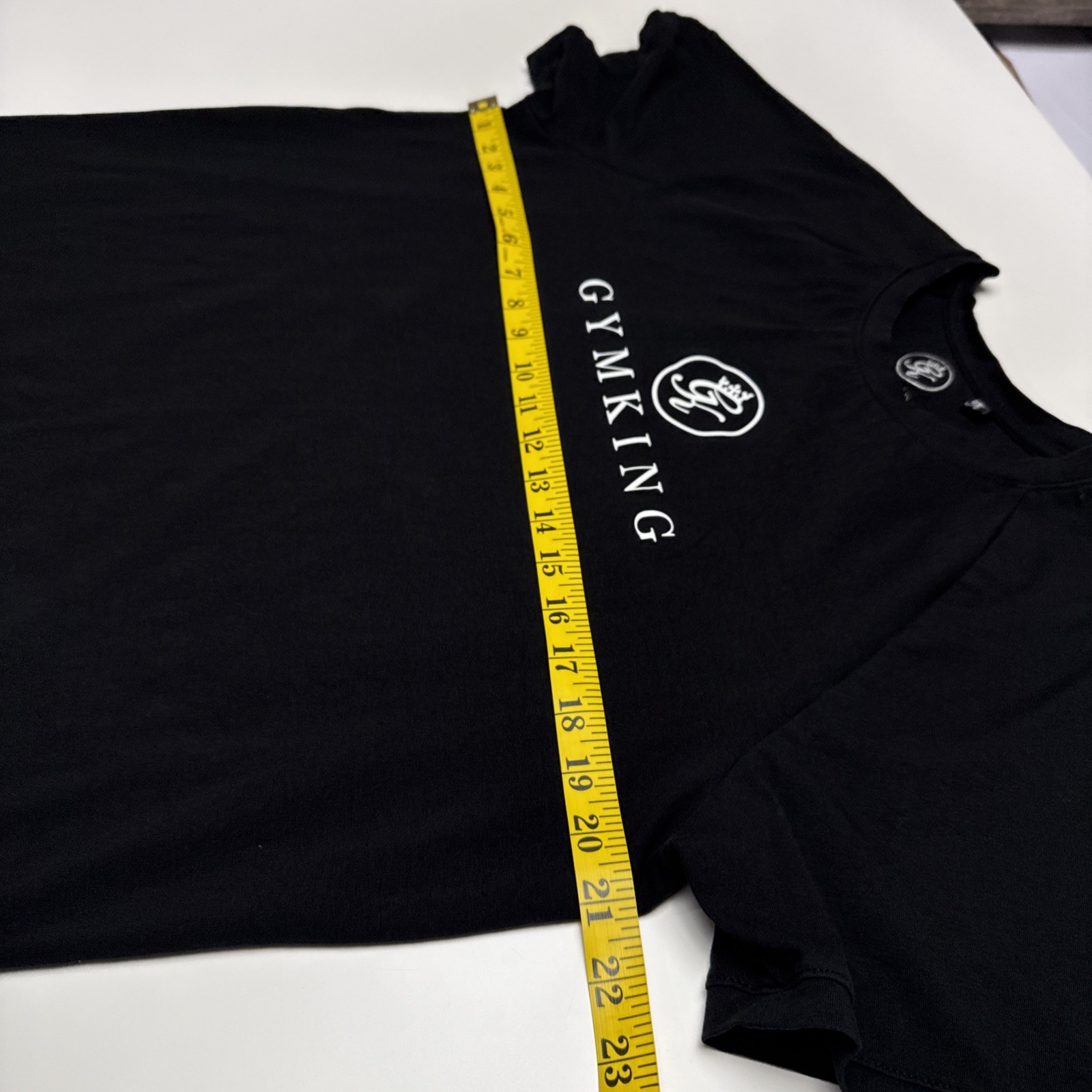 GymKing Logo T-Shirt Sz XL Men’s Black Workout Gym Hydrox Crossfit Short Sleeve gallery