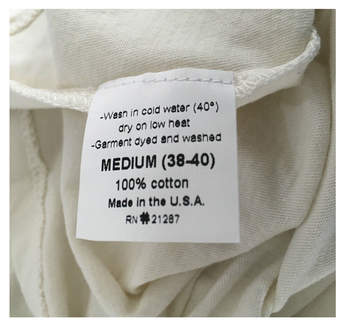 Sportswear Men's Half Sleeve White T-Shirt with Cotton Wear Made in USA gallery