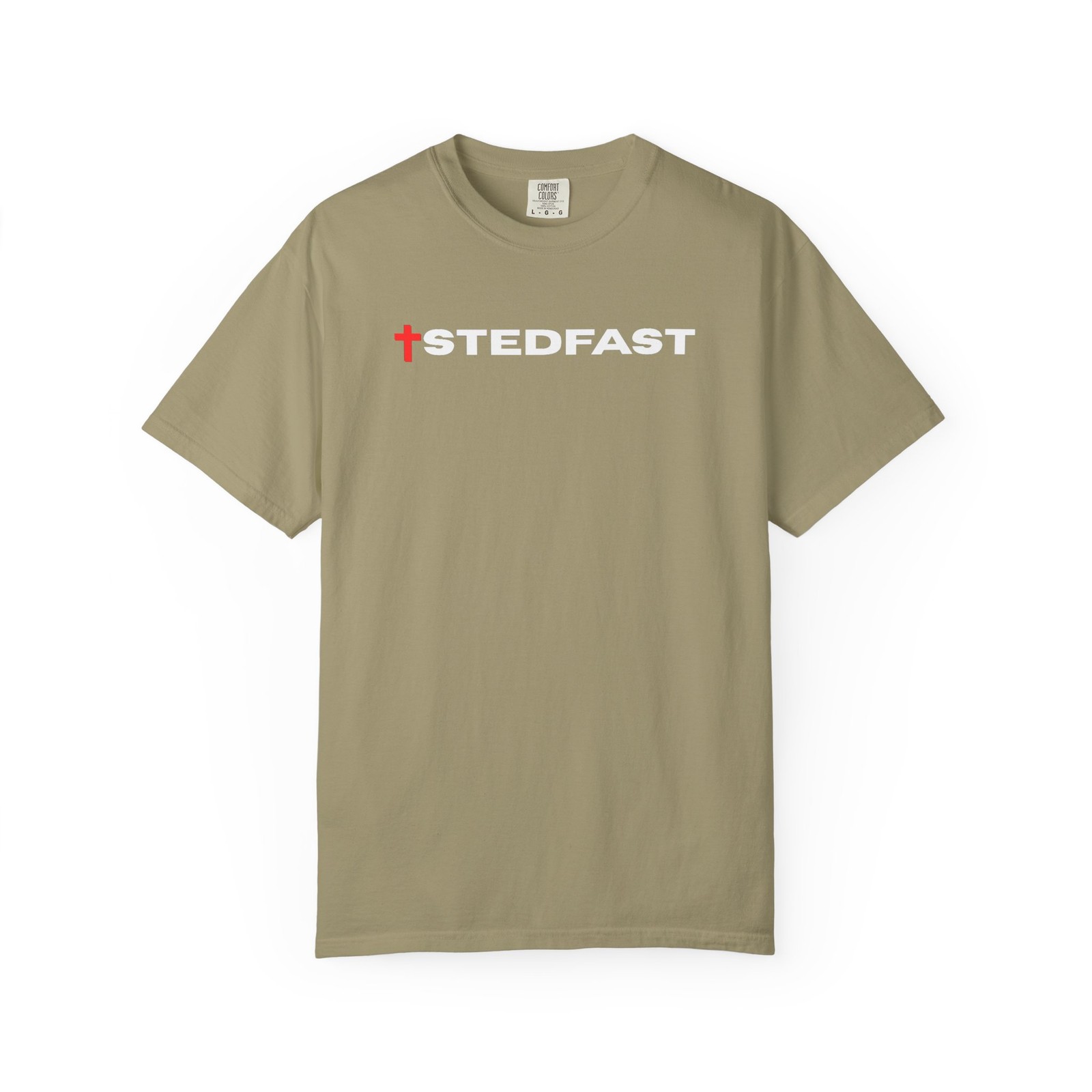 Stedfast Shirt Graphic Christian Shirts for Men Minimalist Jesus Shirt For Men