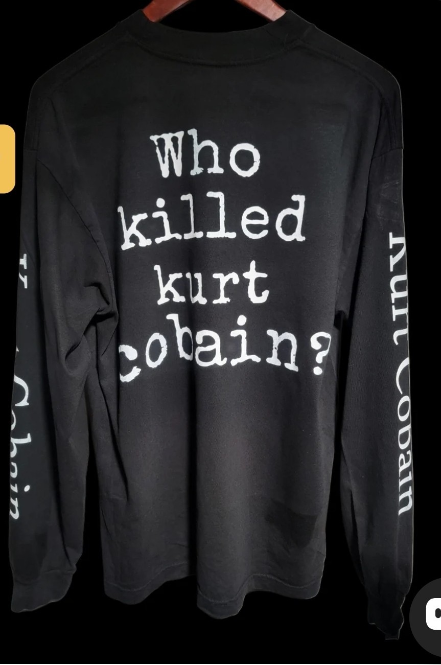 Who Killed Kurt Cobain I LONG SLEEVE MODERN ON SHAKA HEAVYWEIGHT SHIRT gallery