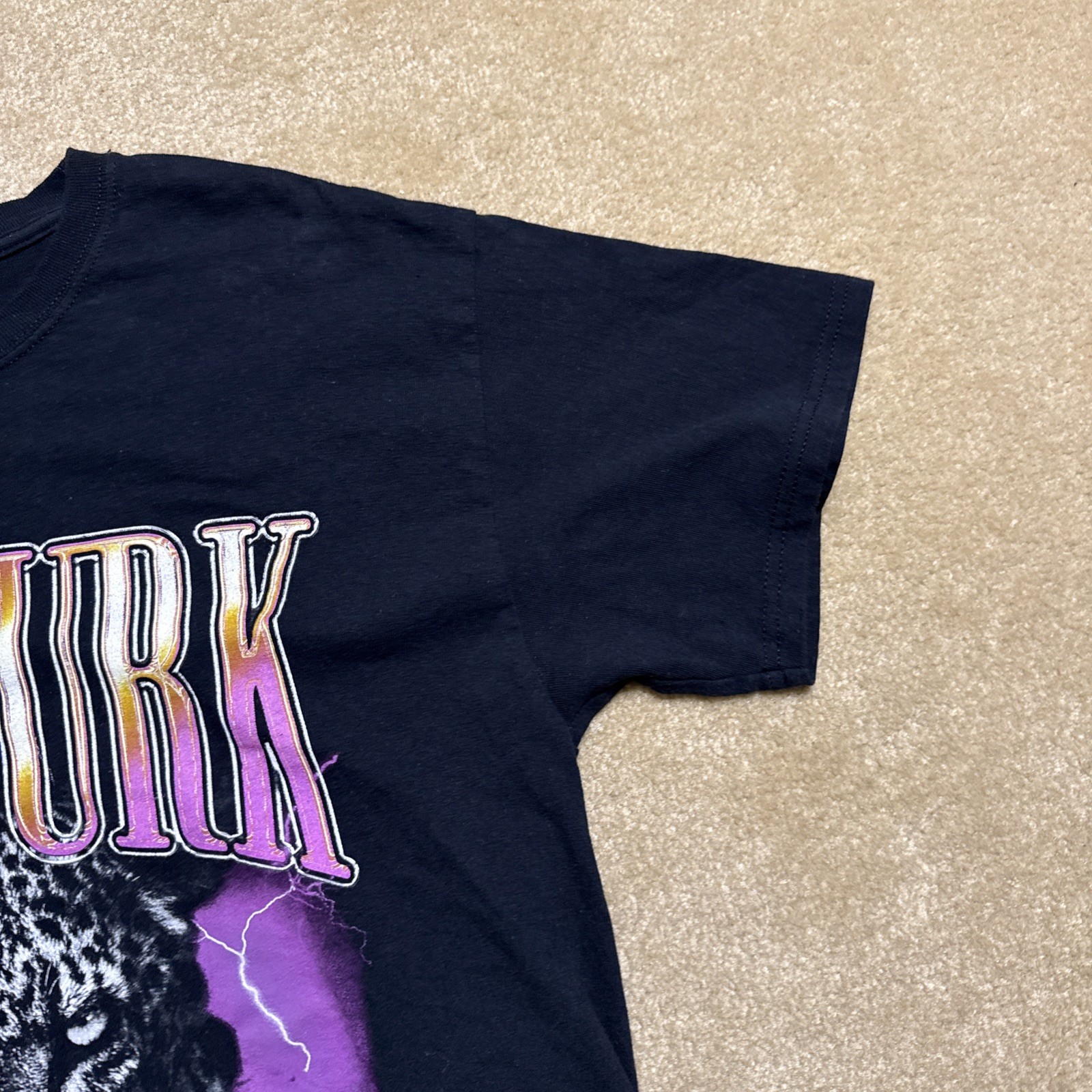Lil Durk Death Ain’t Easy OTF Durkio Krazy Tour T-Shirt Black Mens Large L gallery