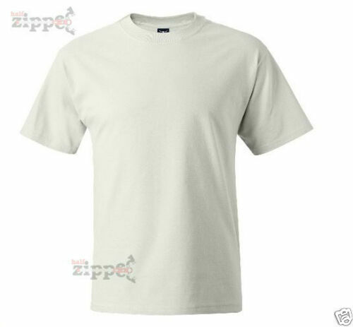Hanes Beefy T Shirts WHITE 5180 S-6XL Wholesale Pricing! * 10 Pack * gallery