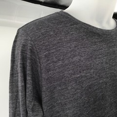 Long Sleeve T Shirts, Tri Blend Charcoal G Bella + Canvas – Signature Textures