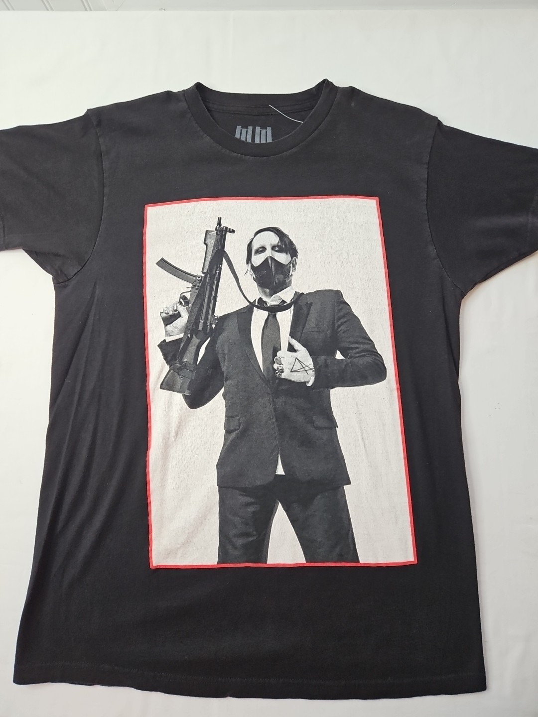 Marilyn Manson The Beautiful People Band Concert Tour Shirt Men's M 20x28.5 gallery