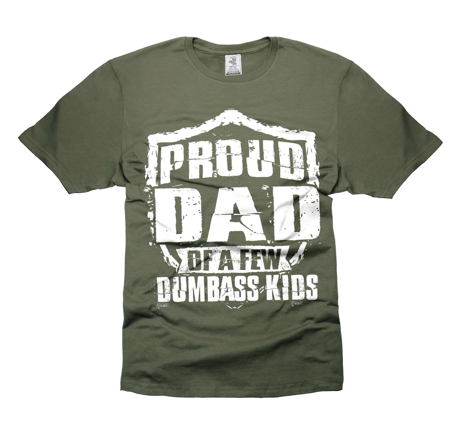 Mens Proud Dad Shirt Funny Dumbass Kids Shirt Father's Day Gifts Father Shirts gallery