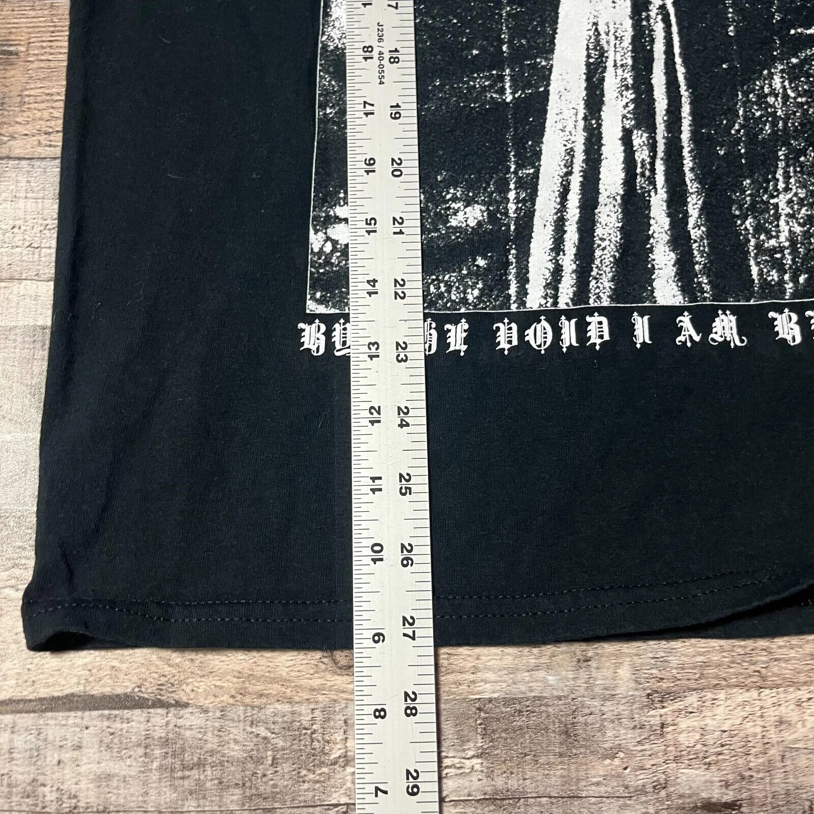 Cabal Shirt Medium Black Nothingness In The Void I Am Blessed Death Core Metal gallery