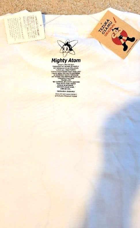 Astro Boy Tezuka Mighty Atom 3D Hologram Men’s White T Shirt Size L Japan gallery