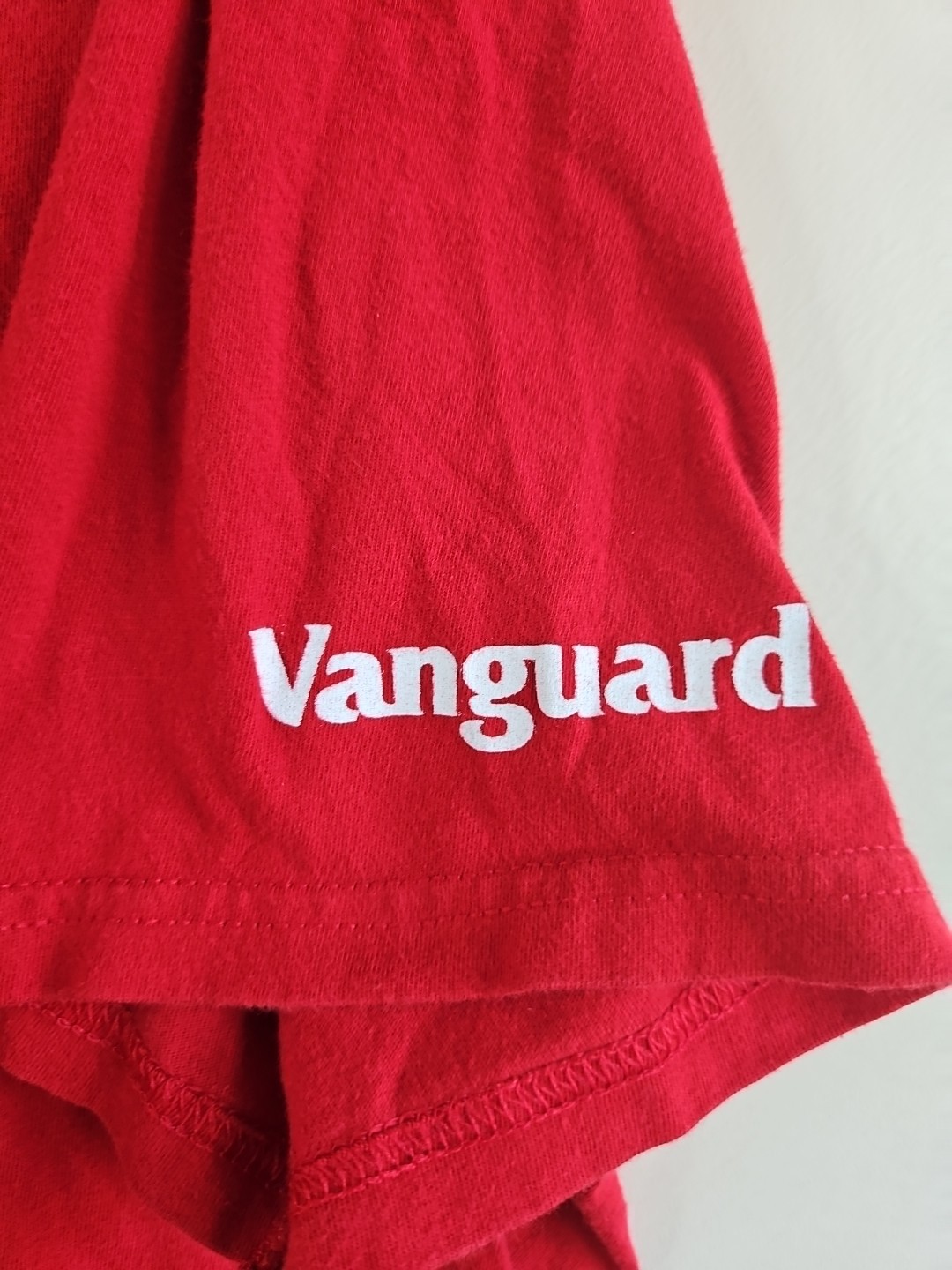 Vanguard "How Radical" T-Shirt, Investing/Finance, Red, Men's XL gallery