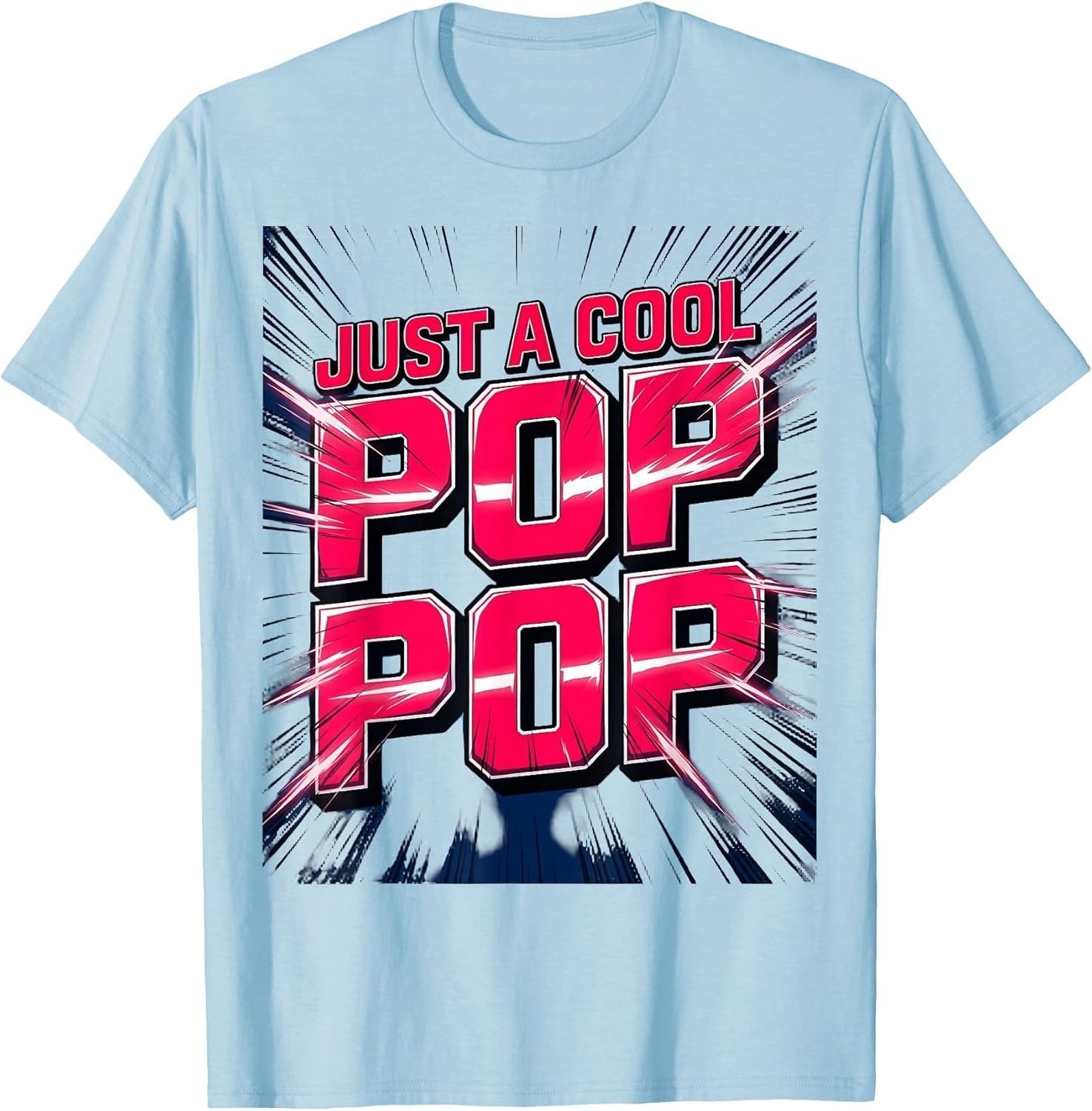 Just a Cool Pop Pop Grandfather Pride Unisex T-Shirt gallery