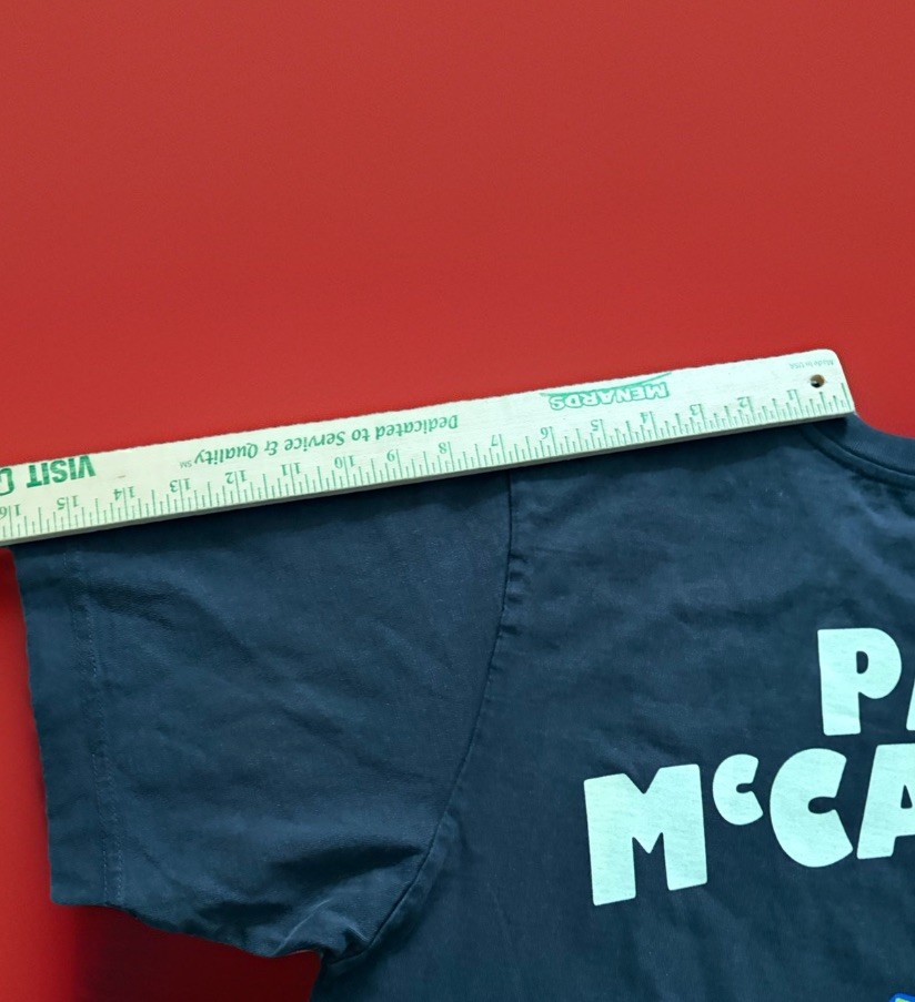 Paul McCartney Got Back Tour 2025 Merch Band Shirt City Stops Two Sided Medium gallery