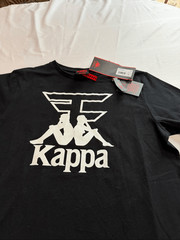 NWT Kappa Faze Clan Collab Regular Fit Black T-Shirt Size Medium New