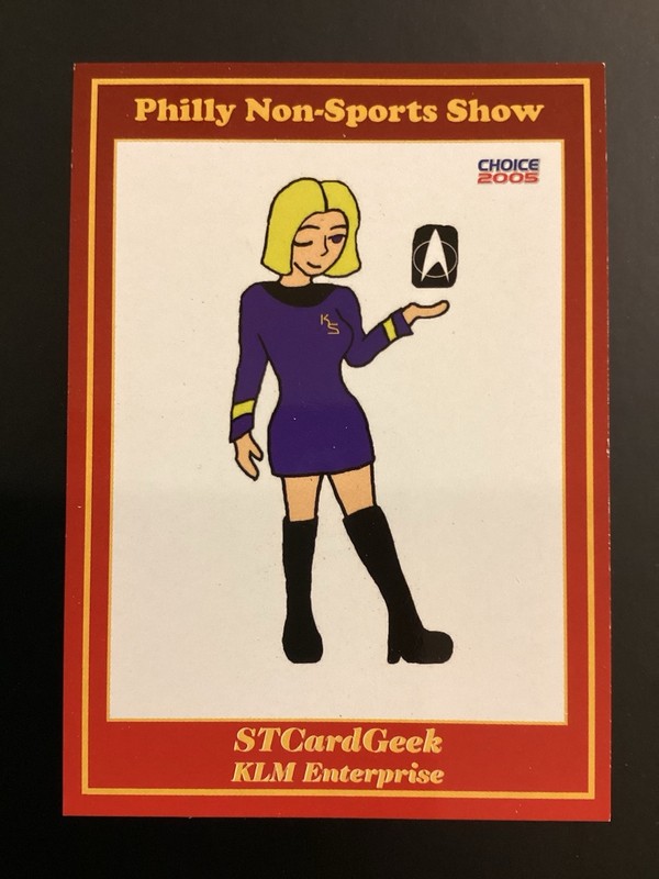 2005 PHILLY NON-SPORTS CARD SHOW PROMO #36 STCardGeek – KLM Enterprise
