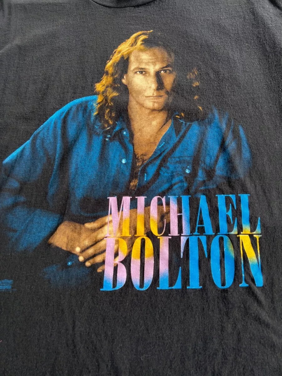 New Rare 1994 Michael Bolton World Tour T-Shirt Gift Family Shirt 1CM1574 gallery