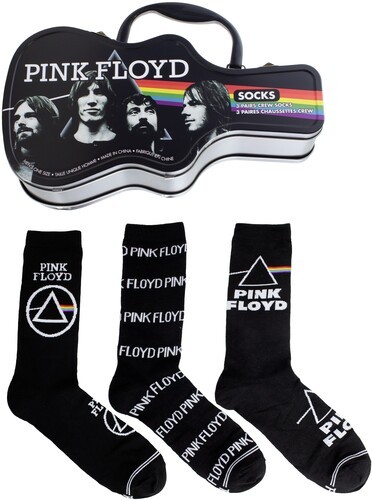 Pink Floyd - Perri's - Pink Floyd - Crew Socks (3 Pack Collector Guitar Shape Ti gallery