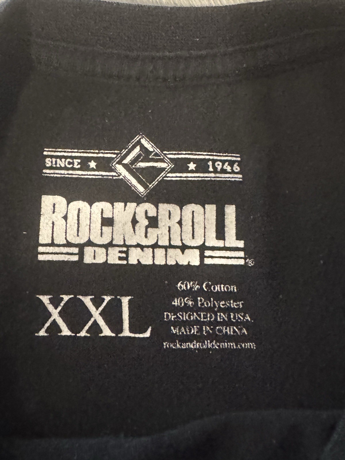 Rock & Roll Cowboy Men’s Black Western Graphic T-Shirt Sz XXL gallery