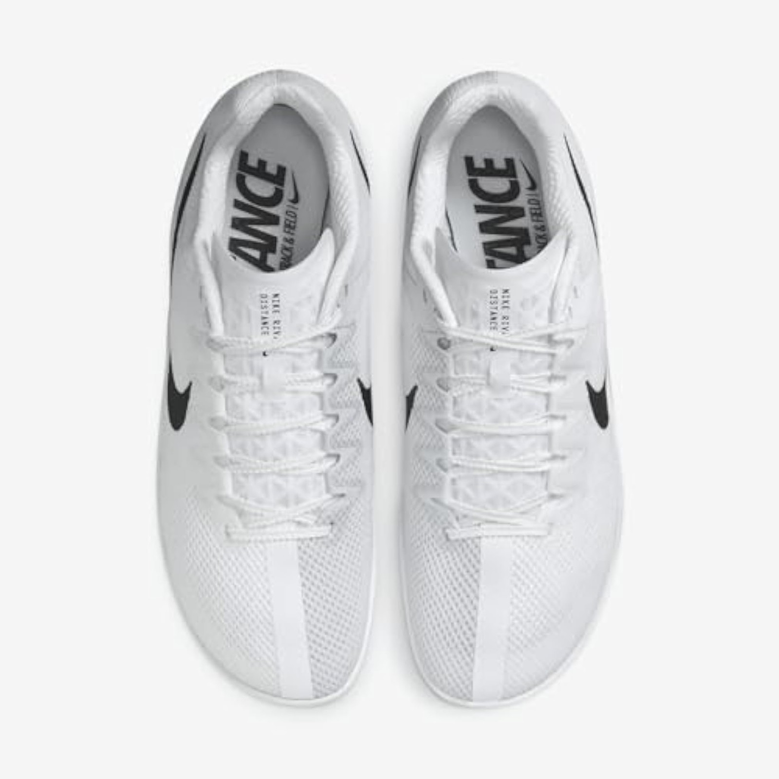 Nike Zoom Rival Track & Field Distance Spikes (FZ9653-100, White/Metallic Silver gallery