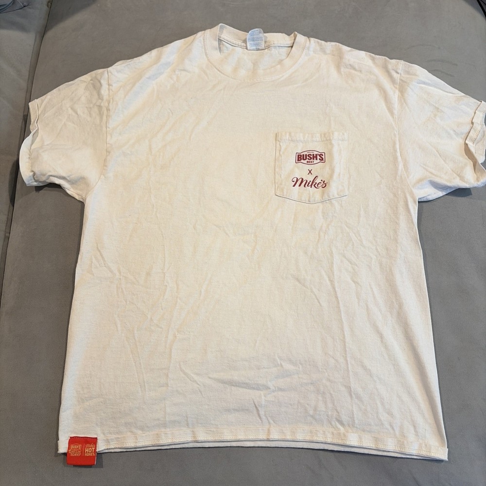 Awesome – Bush’s Grillin’ Beans X Mike’s Hot Honey – Graphic Promo T Shirt – XL