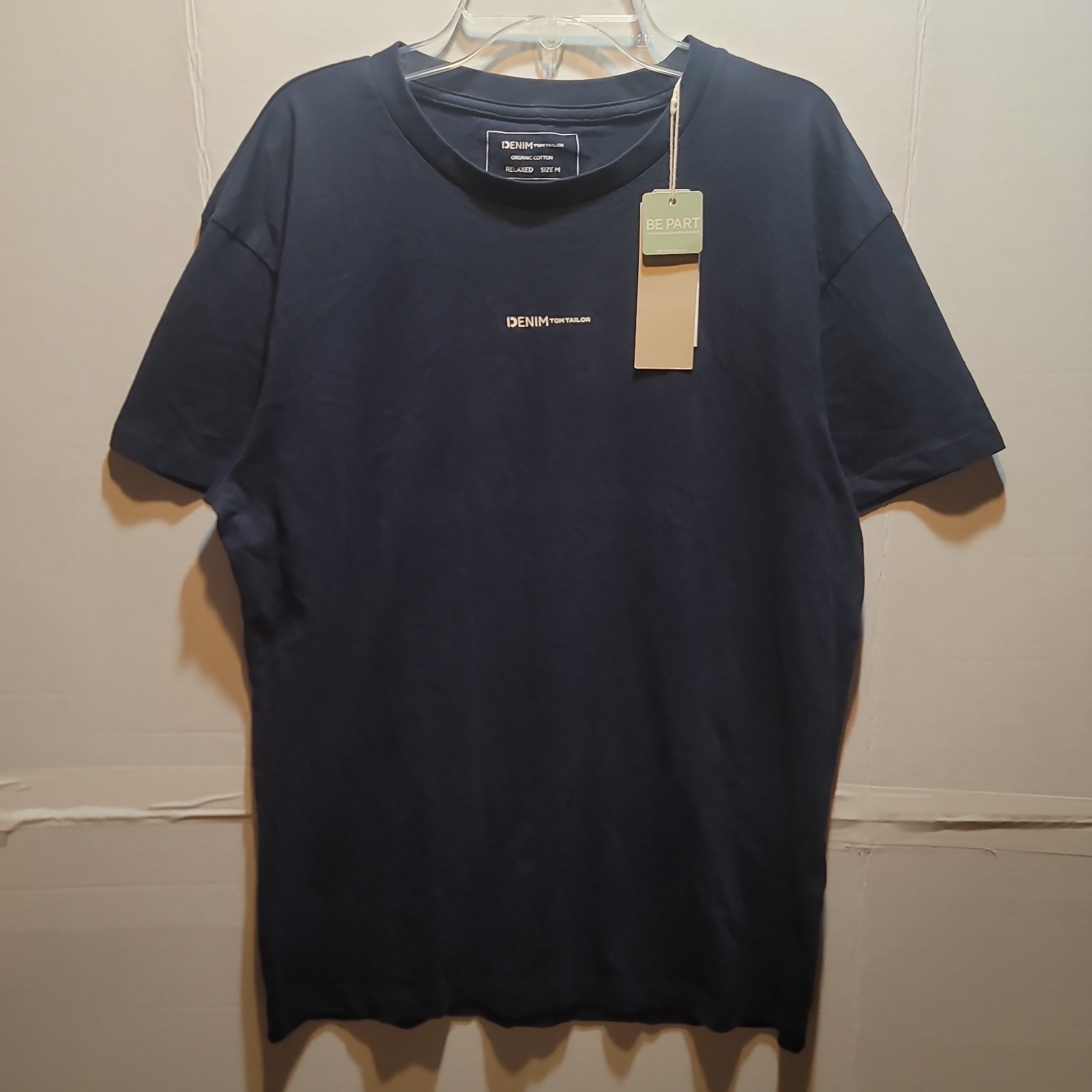 NWT Tom Tailor Denim Relaxed Fit Organic Cotton Double-Sided Graphic T-Shirt M